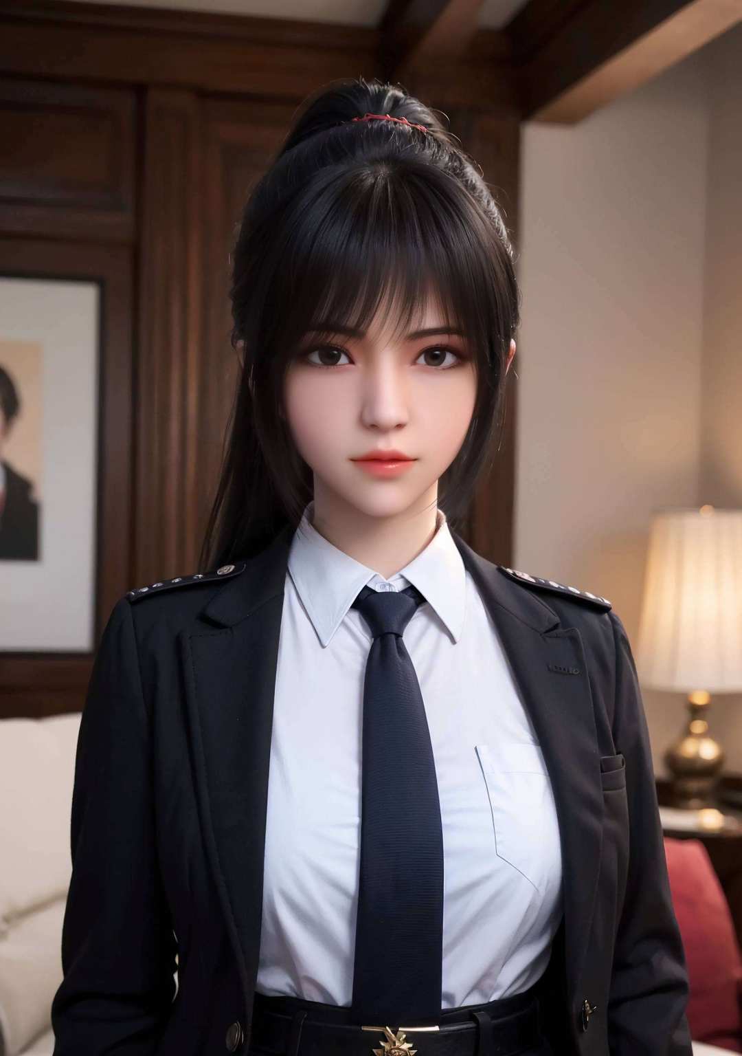 貌若仙子雄兵连中女神也