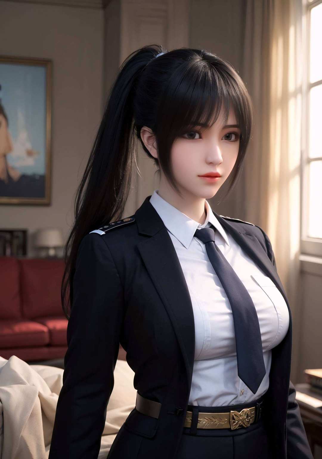 就问你一句咱们这就聊聊那些让人心跳加速的国漫女神壁纸！首先是雄兵连的琪琳