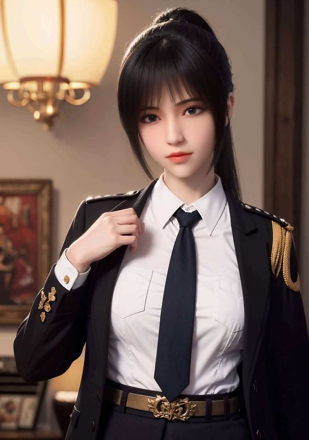 雄兵连中的琪琳她的高清壁纸