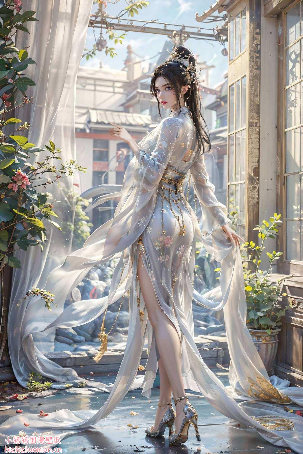 就在你的指尖触碰国漫美女的魅力