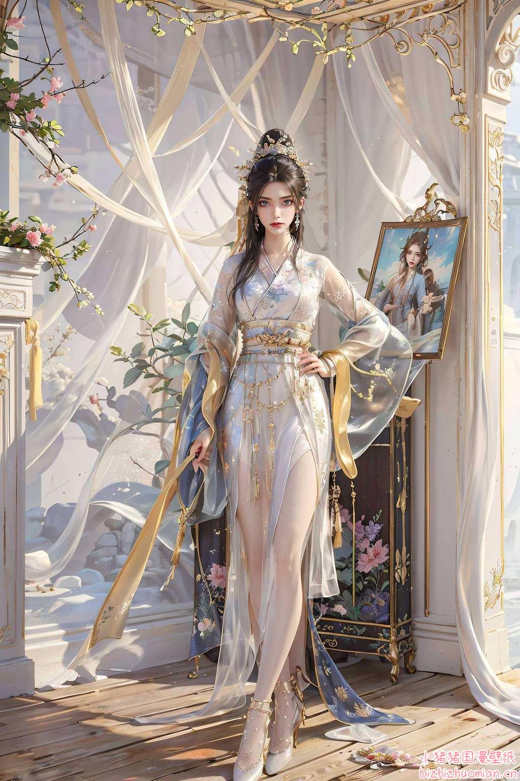 都仿佛能感受到她从画中走出的生命力这世间美好