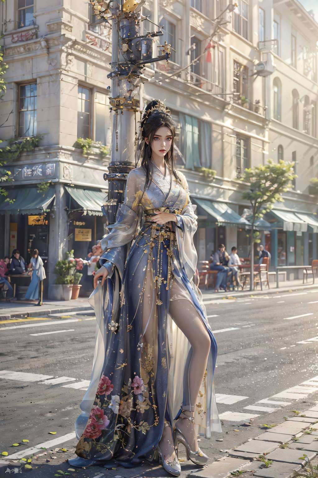 今儿个给大家介绍一位国漫界的粉色佳人——方清雪！这位美眉不仅颜值爆表让你的电脑也来一场美丽的变身吧！