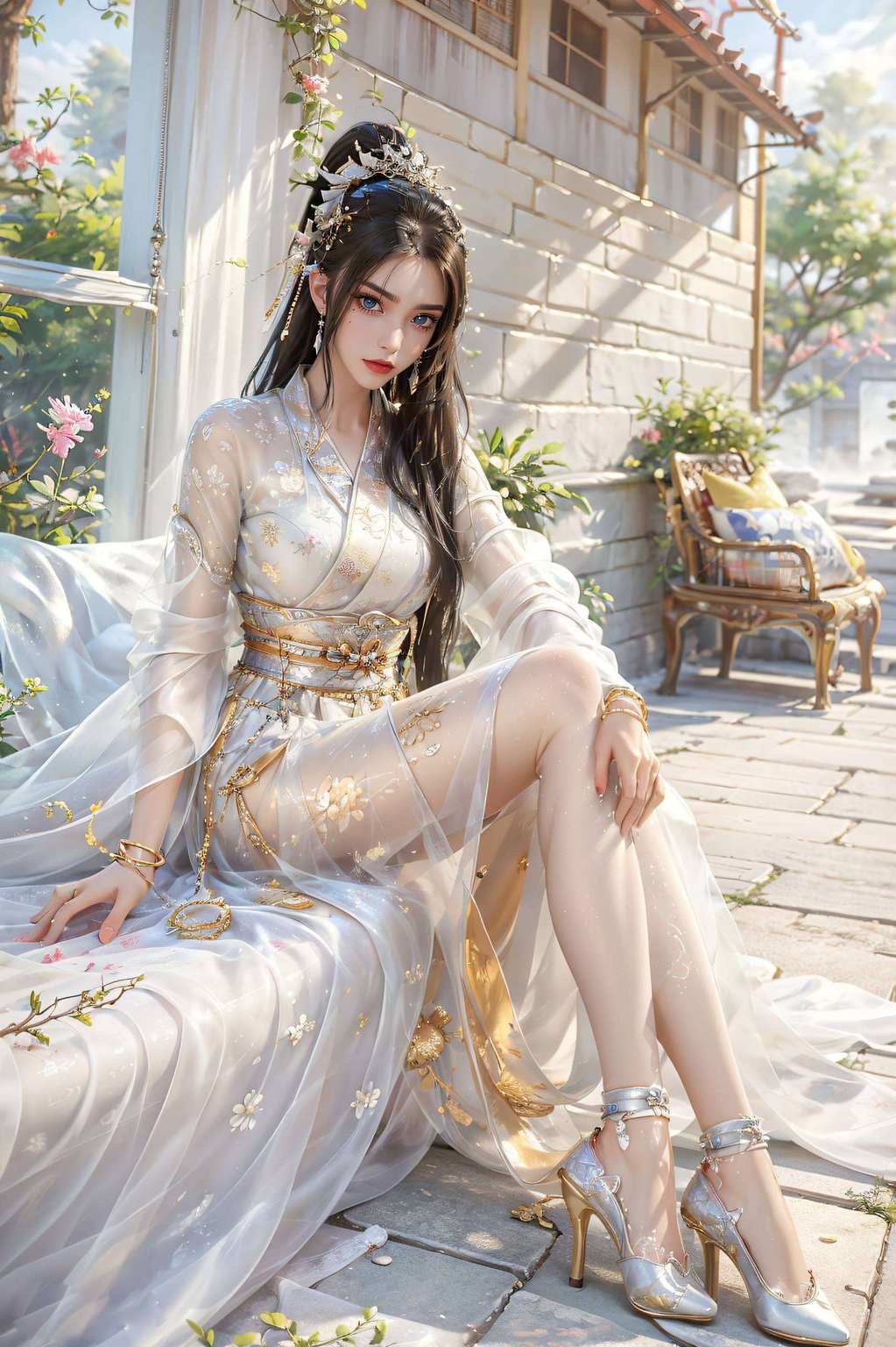 变成粉色的梦幻世界！国漫女神的魅力嘿