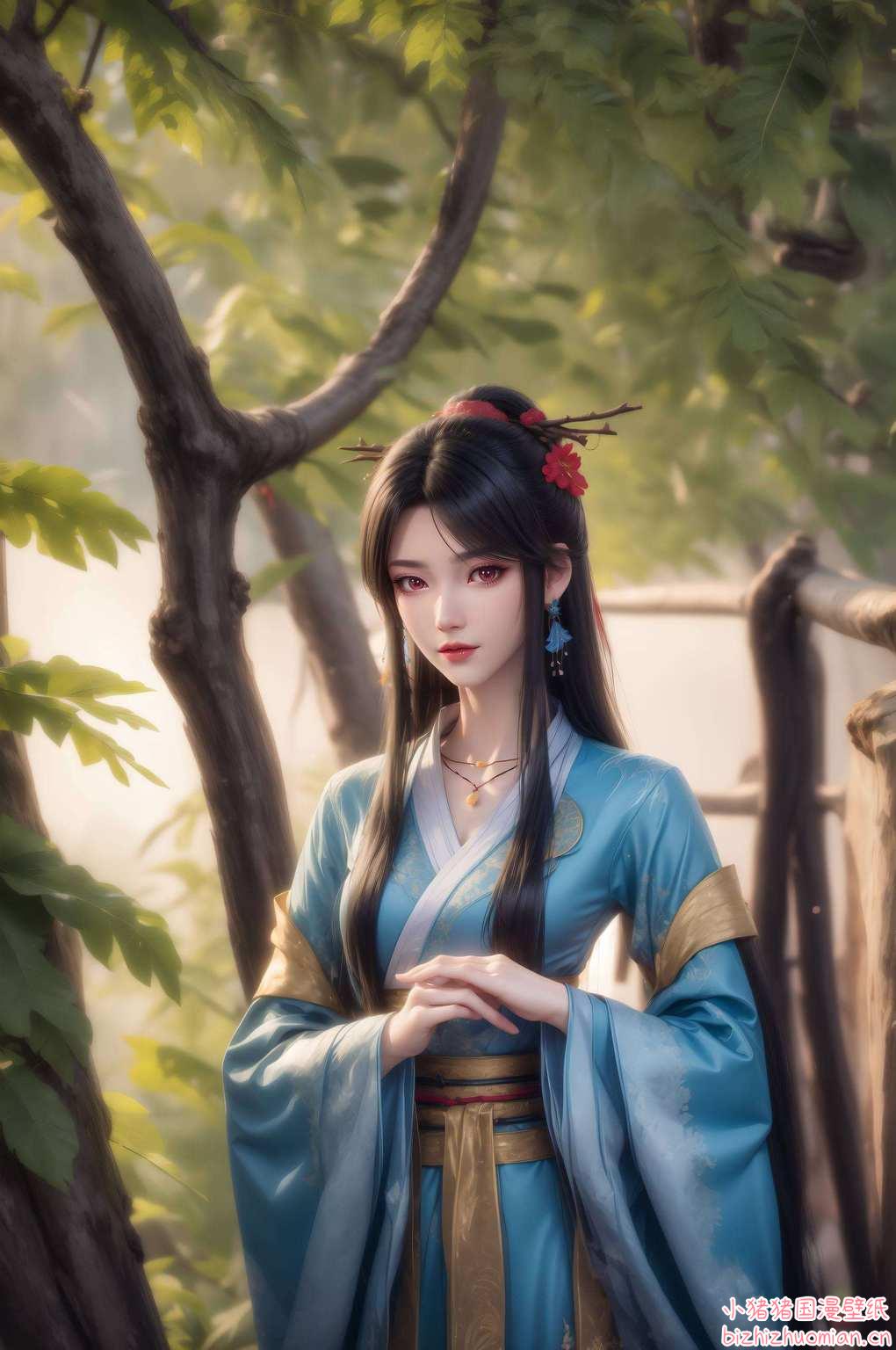 在粉色壁纸的映衬下还有那仿佛可以治愈一切的笑容