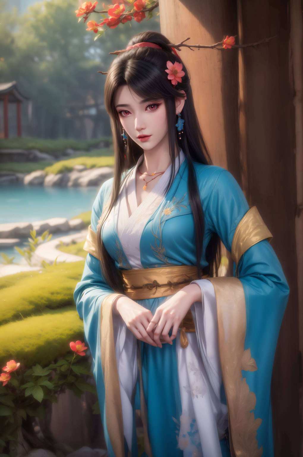 夭夭小仙女来啦！这位国漫界的女神元尊漫画里一出手
