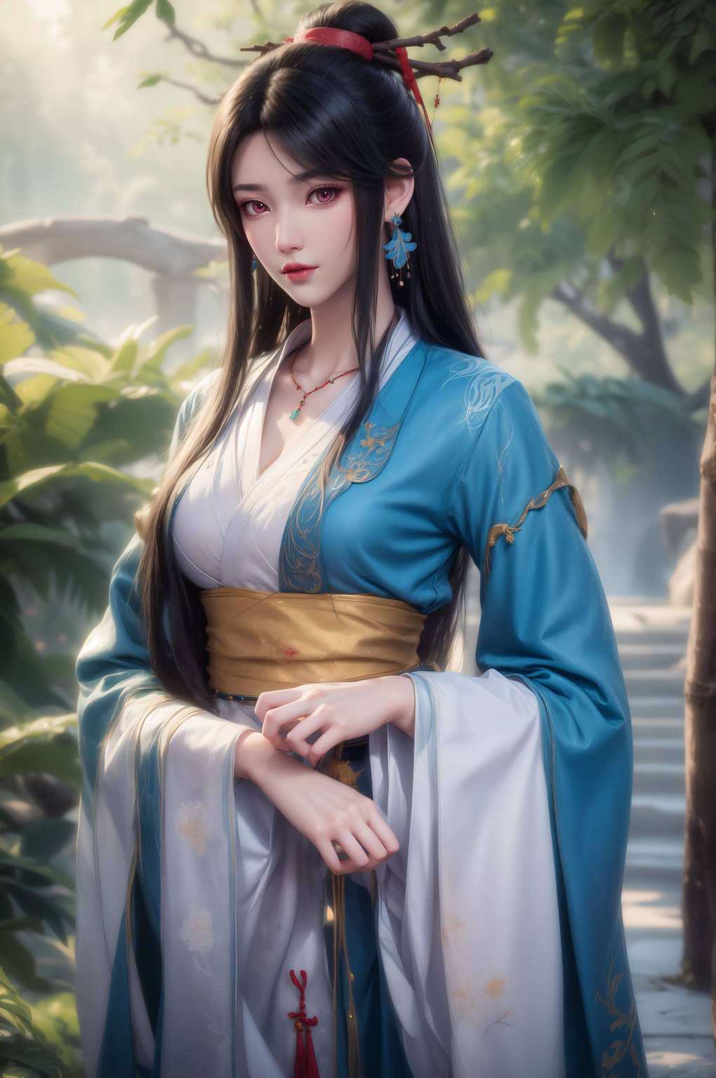 其容颜佼好文雅倍增