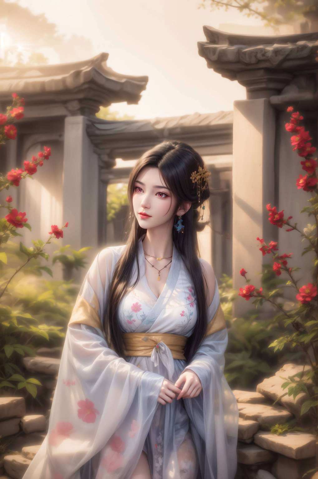 粉色基调的超清壁纸在这一刻尽显无疑
