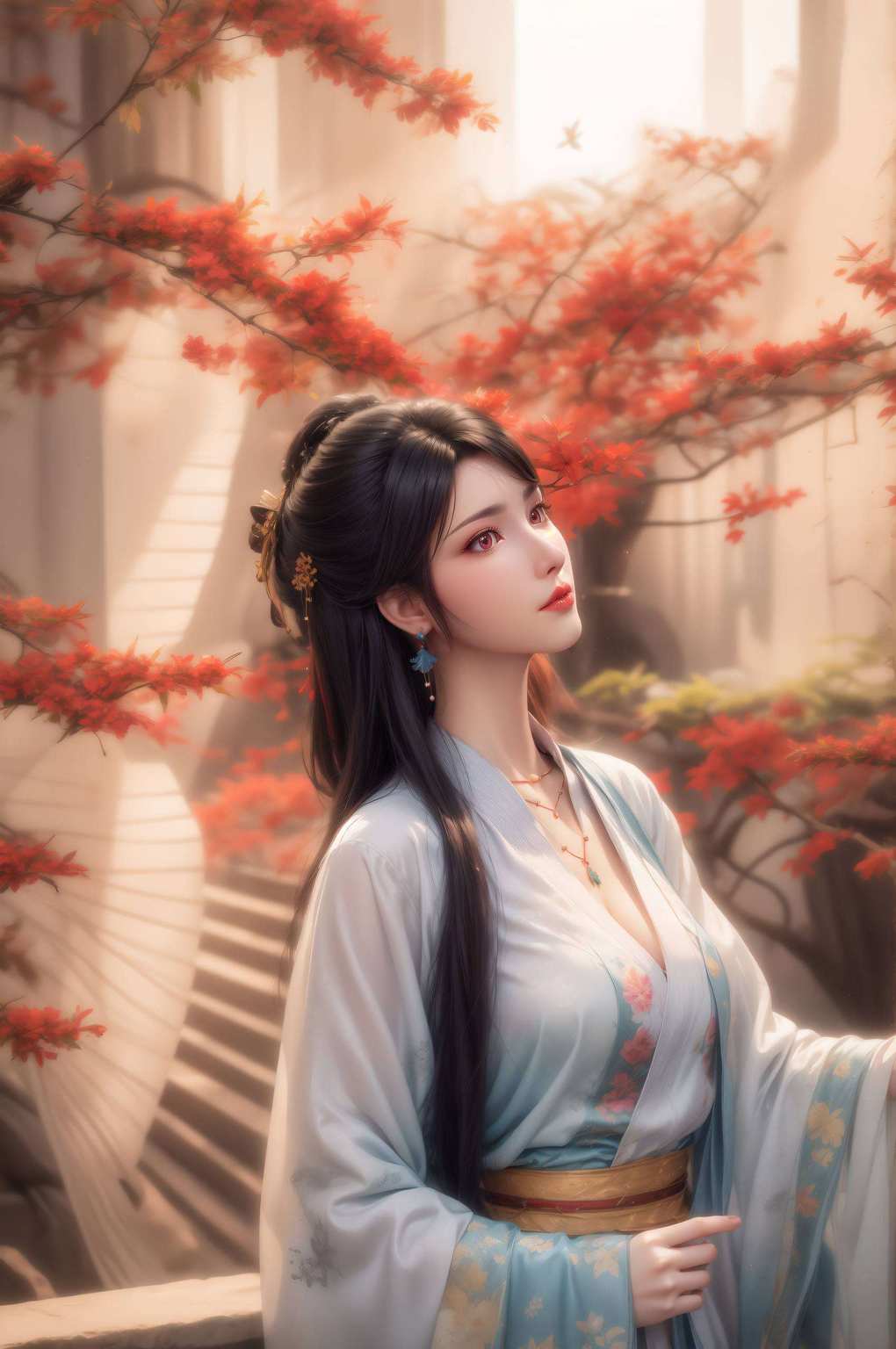 别看她平时嘻嘻哈哈关键时刻可是实力担当哦！和国漫美女们一起