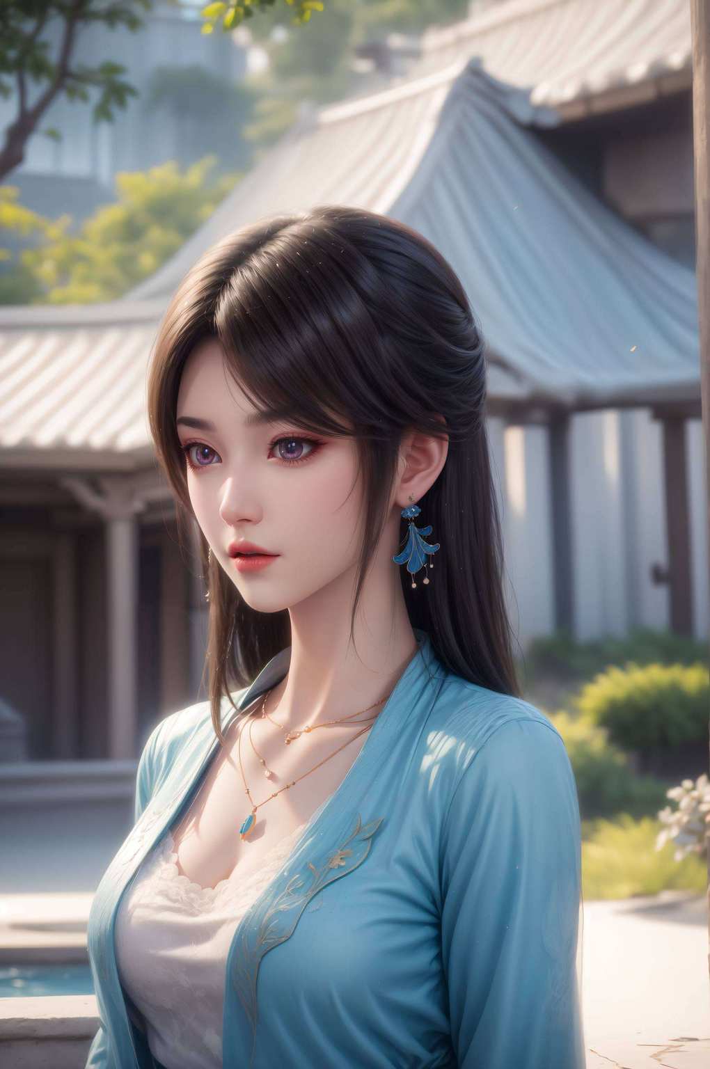 令人神往；元尊之尊动漫美女的魅力