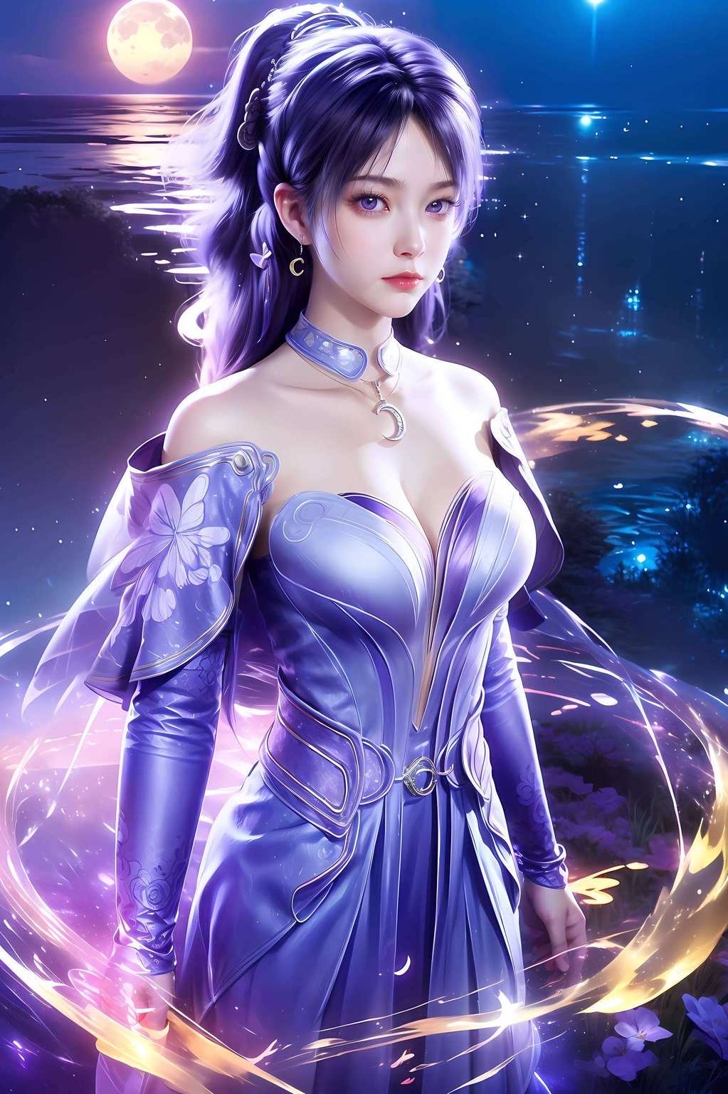 漫步在国漫的绚丽世界里她那双明眸如星辰