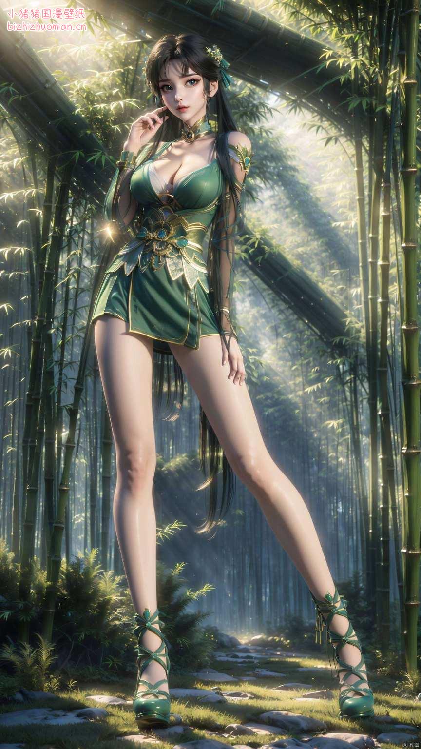 国漫女神妍碧瑶翩翩舞