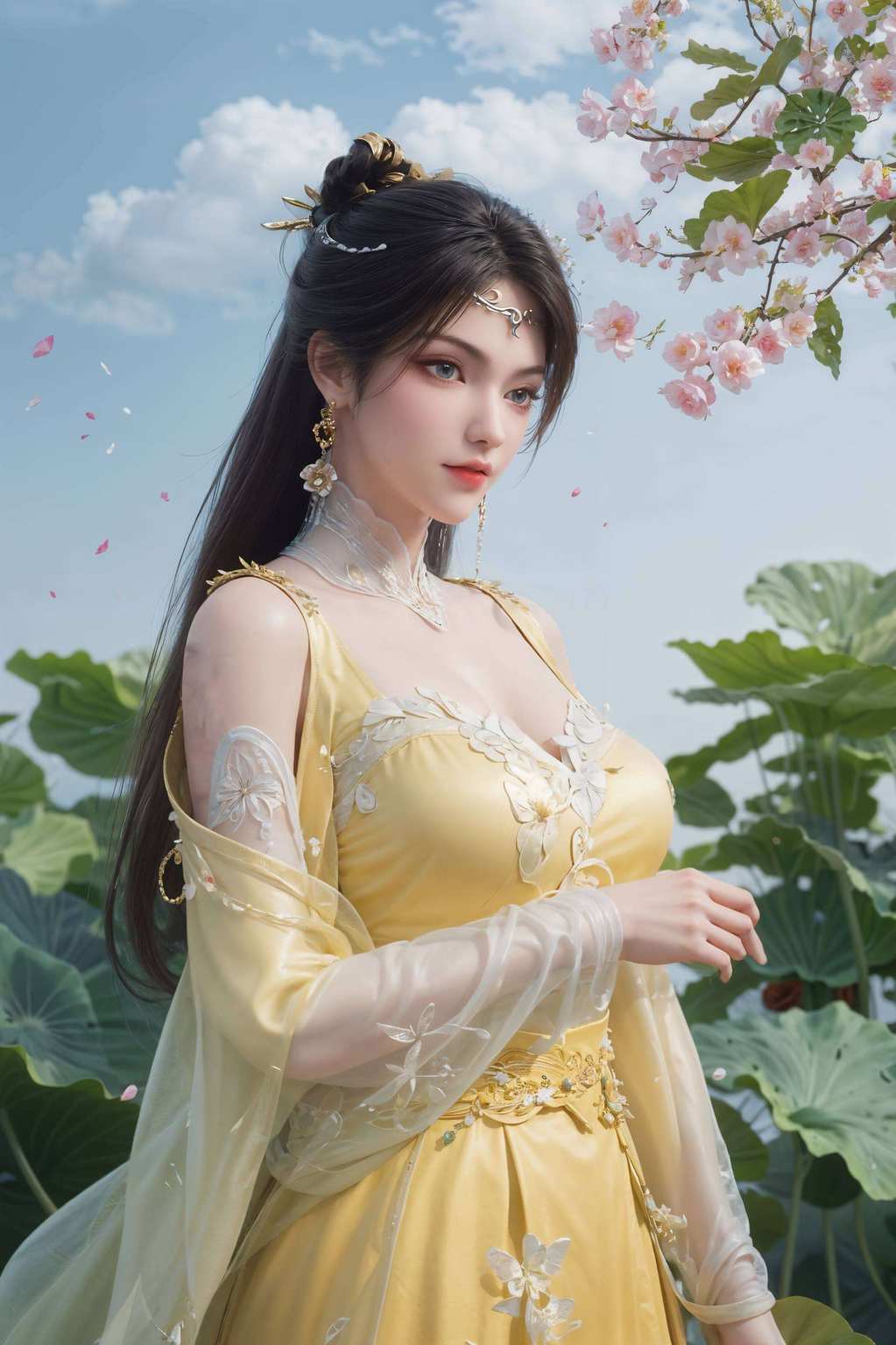 国漫女神彰诛仙画卷中