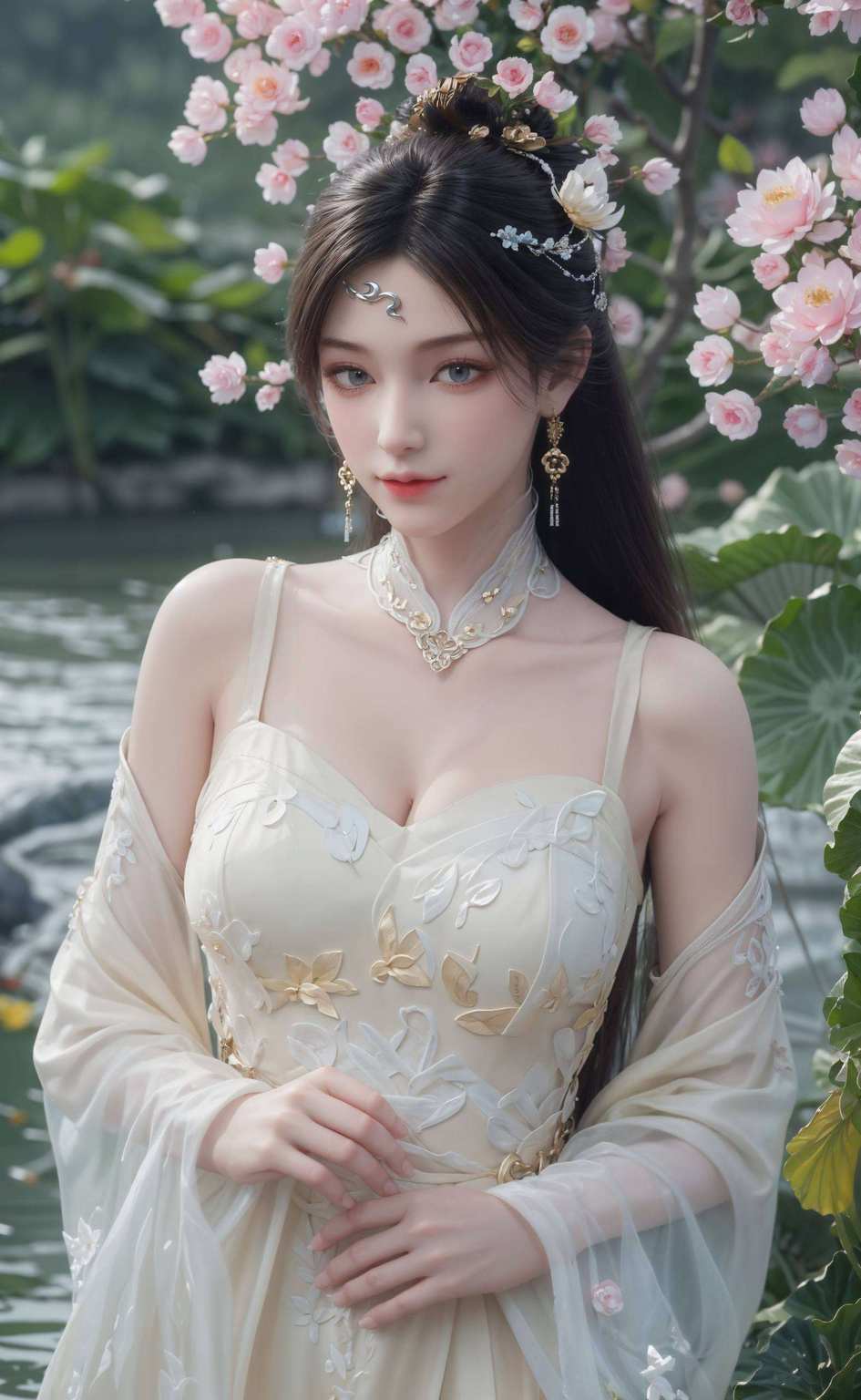 心生欢喜更成为了诛仙世界中最令人难忘的国漫女神