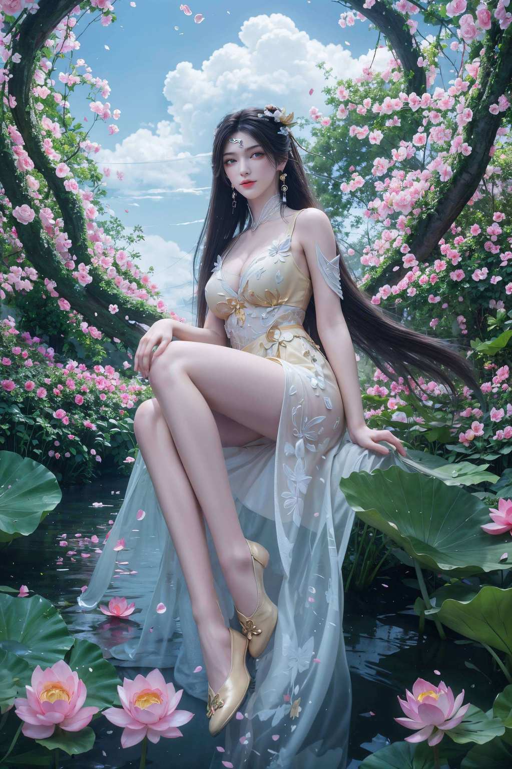 让金瓶儿的美貌陪伴你的每一天！还是诛仙世界的奇幻色彩
