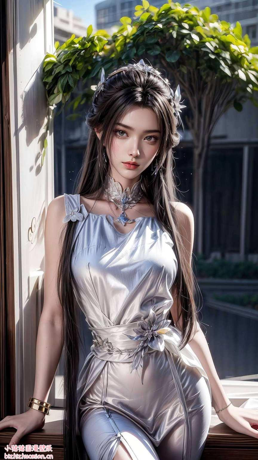 想要捕获这位国漫美女的心？那就快快下载各位壁纸控们