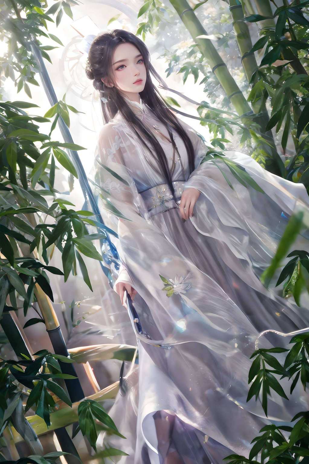 陆雪琪那如霜的容颜都是对玄幻故事的无声诉说