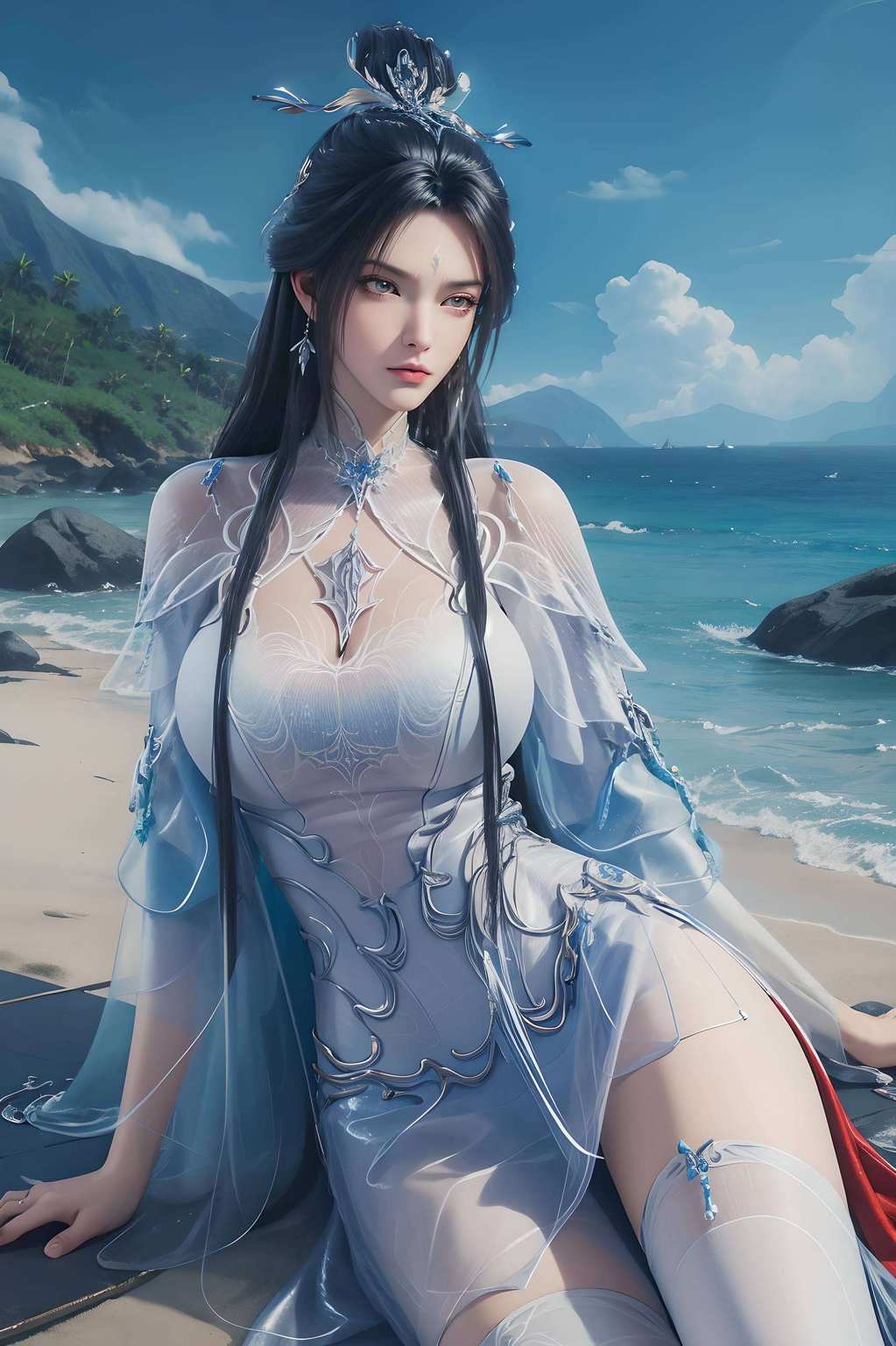 一点也不为过！快来收了她这波国漫美女壁纸吧今儿个给大家带来一份特别的壁纸大餐！咱们这位壁纸美女陆雪琪