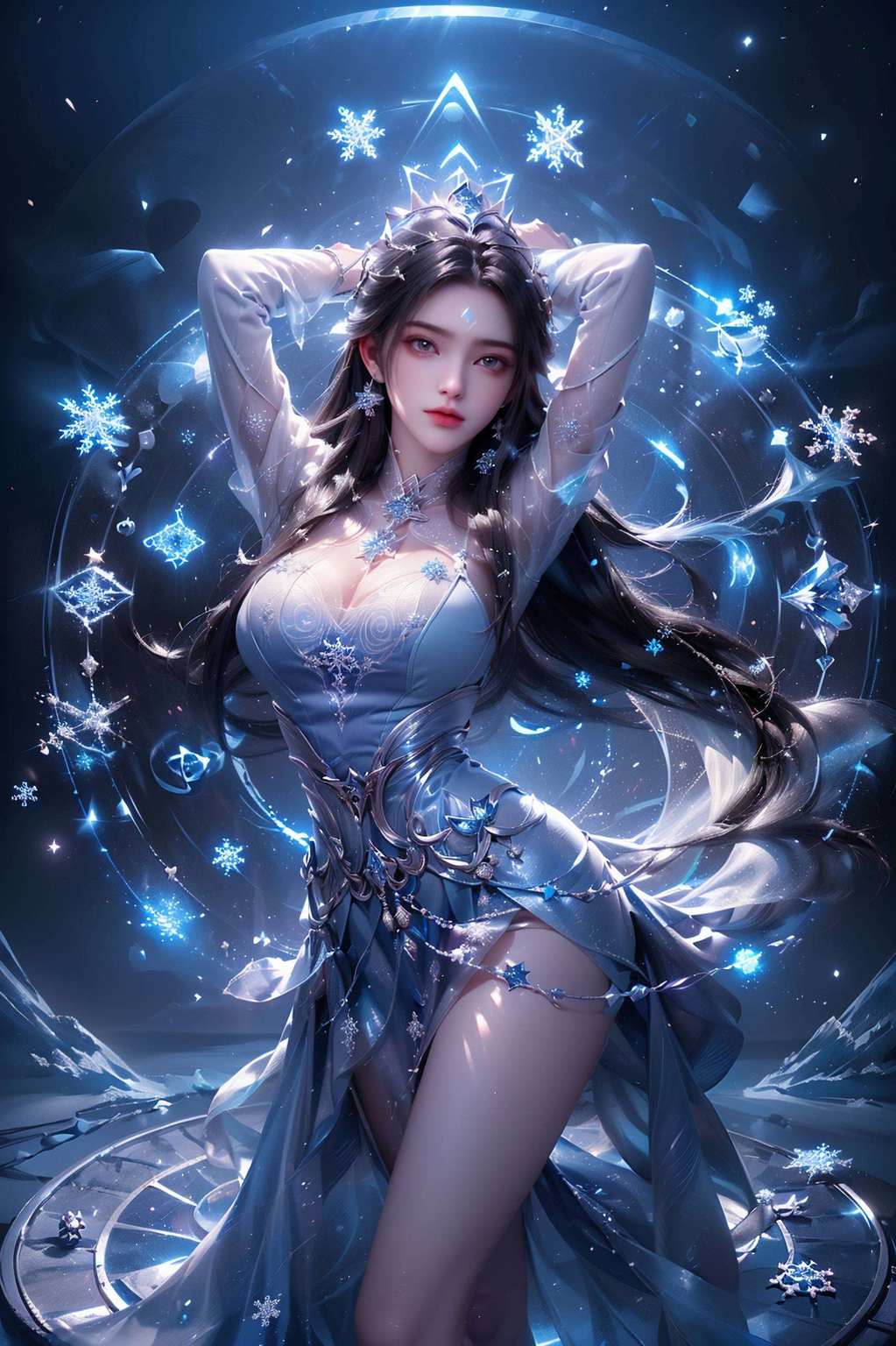 粉色调中见真颜留影高清