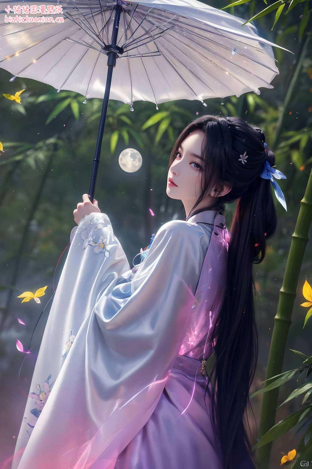 那抹如霜的清冷美得让人忍不住多看一眼