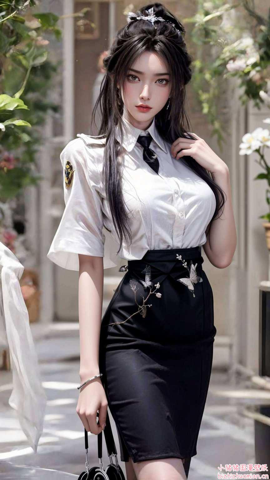 在这个充满玄幻色彩的国漫世界里她那手绘的壁纸