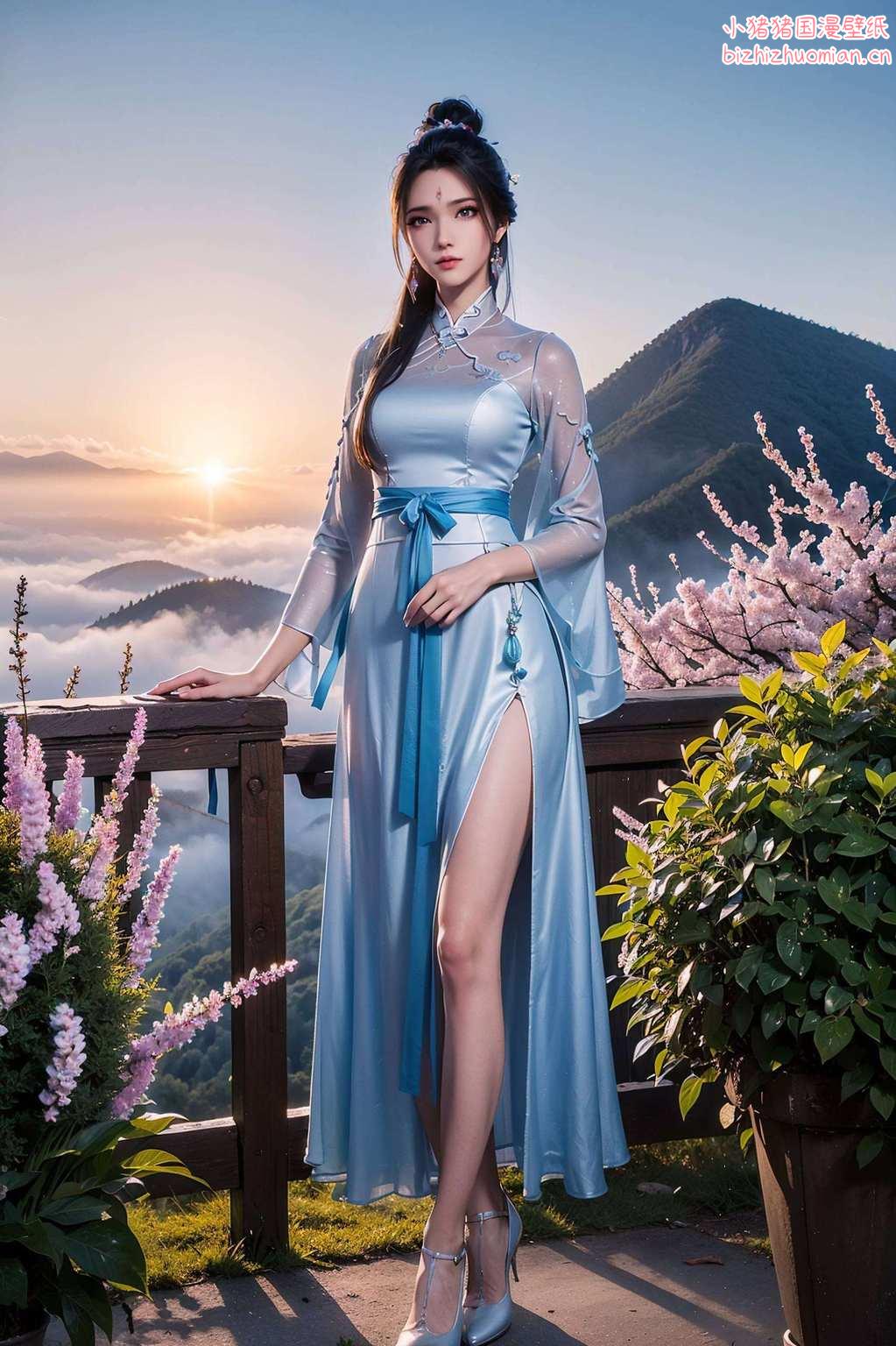 陆雪琪如一朵清丽的莲花美丽与哀愁交织