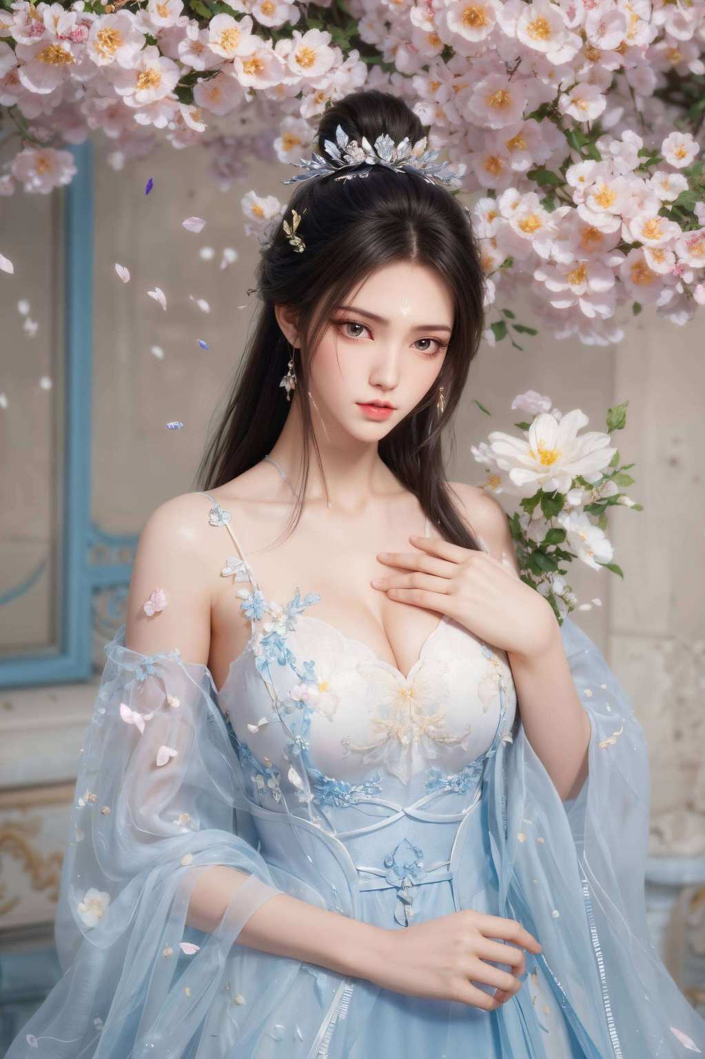 快来瞧瞧咱们这位国漫女神陆雪琪的壁纸大礼包！粉色梦幻保证你的电脑桌面瞬间变身玄幻仙境！嘻嘻