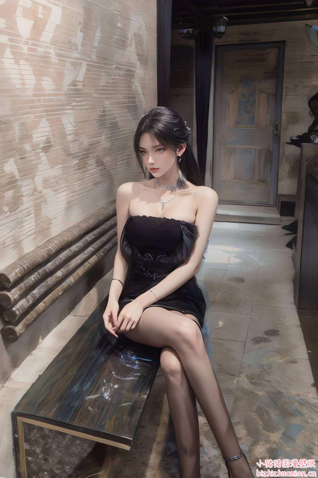 更是心灵的触动她的倩影在粉色壁纸间轻轻摇曳