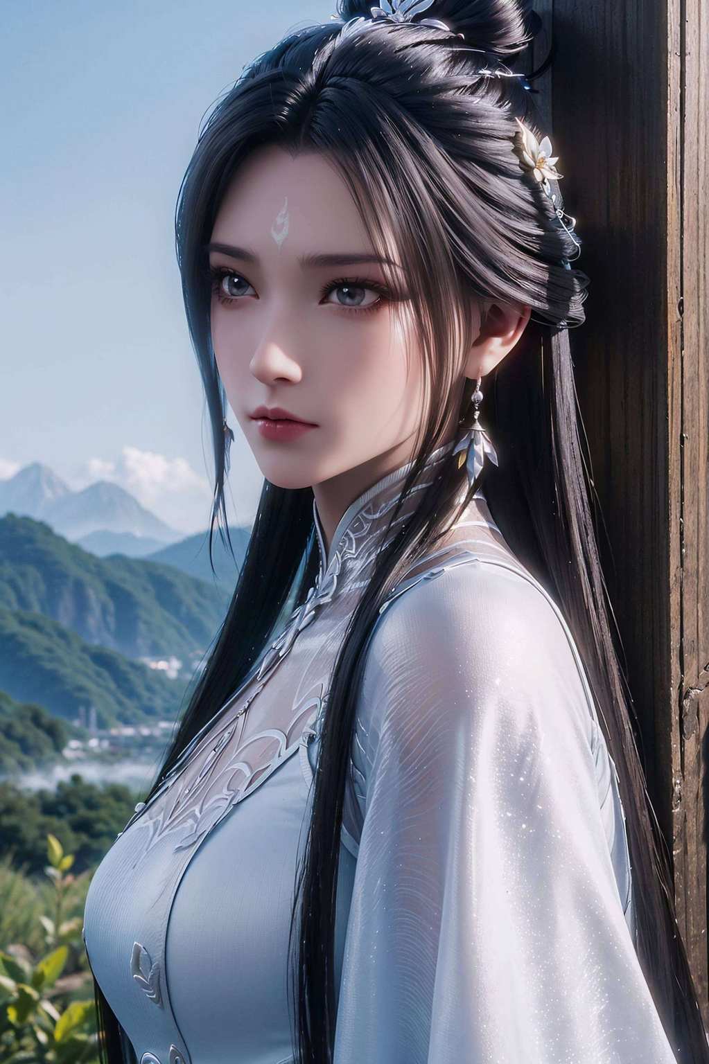 在这个充满玄幻色彩的国漫世界中陆雪琪以其独特的魅力成为了无数粉丝心中的女神