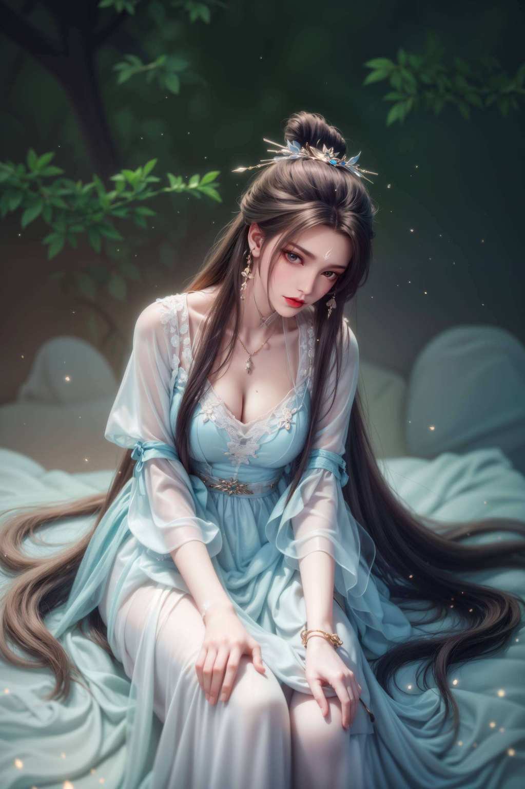 嘿嘿感受到国漫女神不一样的风采！快来收了她吧！