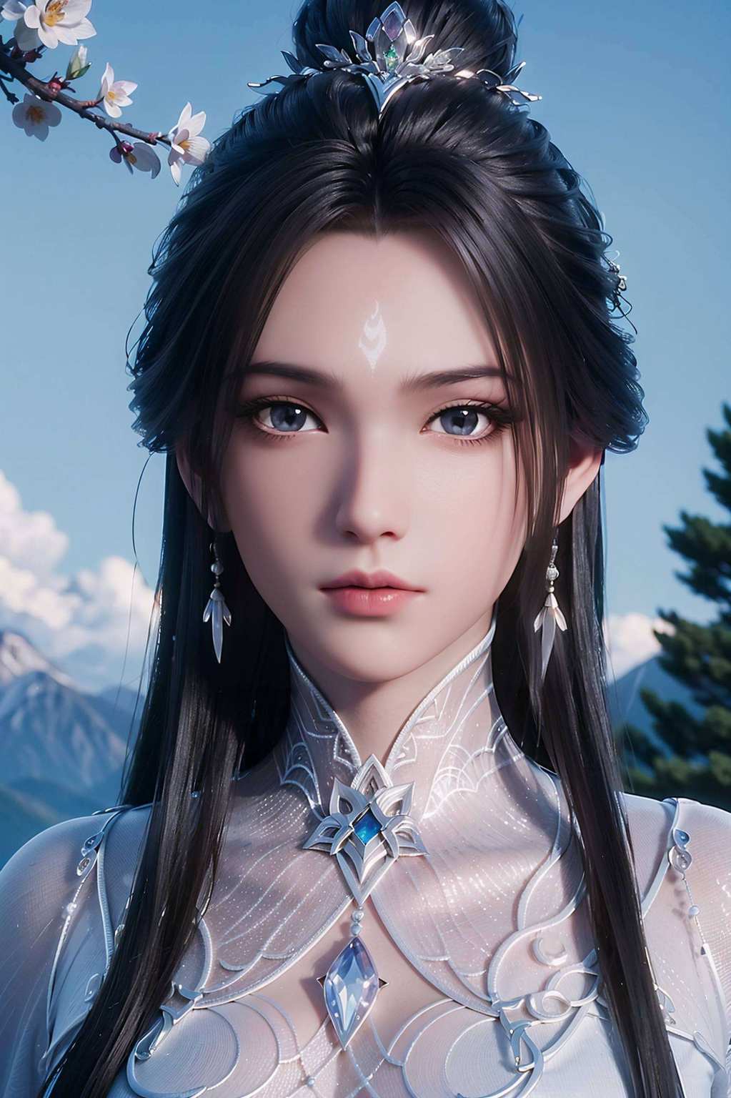 和陆雪琪一起斩妖除魔简直让人一秒钟穿越到那玄幻的仙侠世界