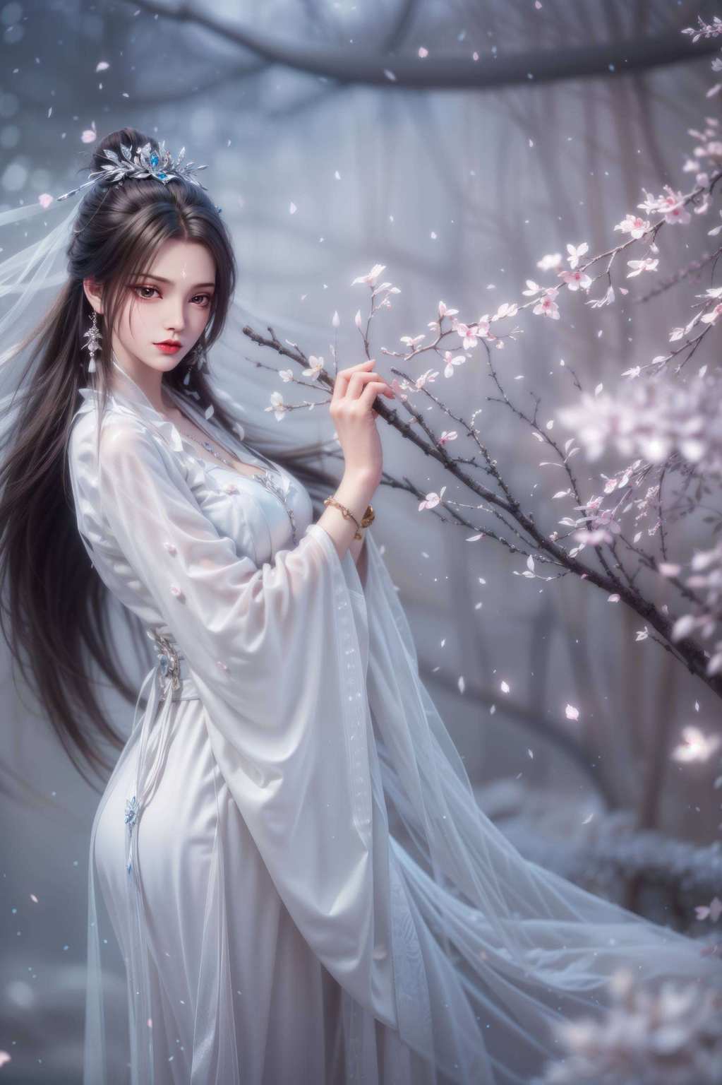 让人陶醉在玄幻的国漫世界中今天给大家带来一款超级甜美的ipad壁纸——陆雪琪飞升壁纸！这款壁纸以粉色为主调