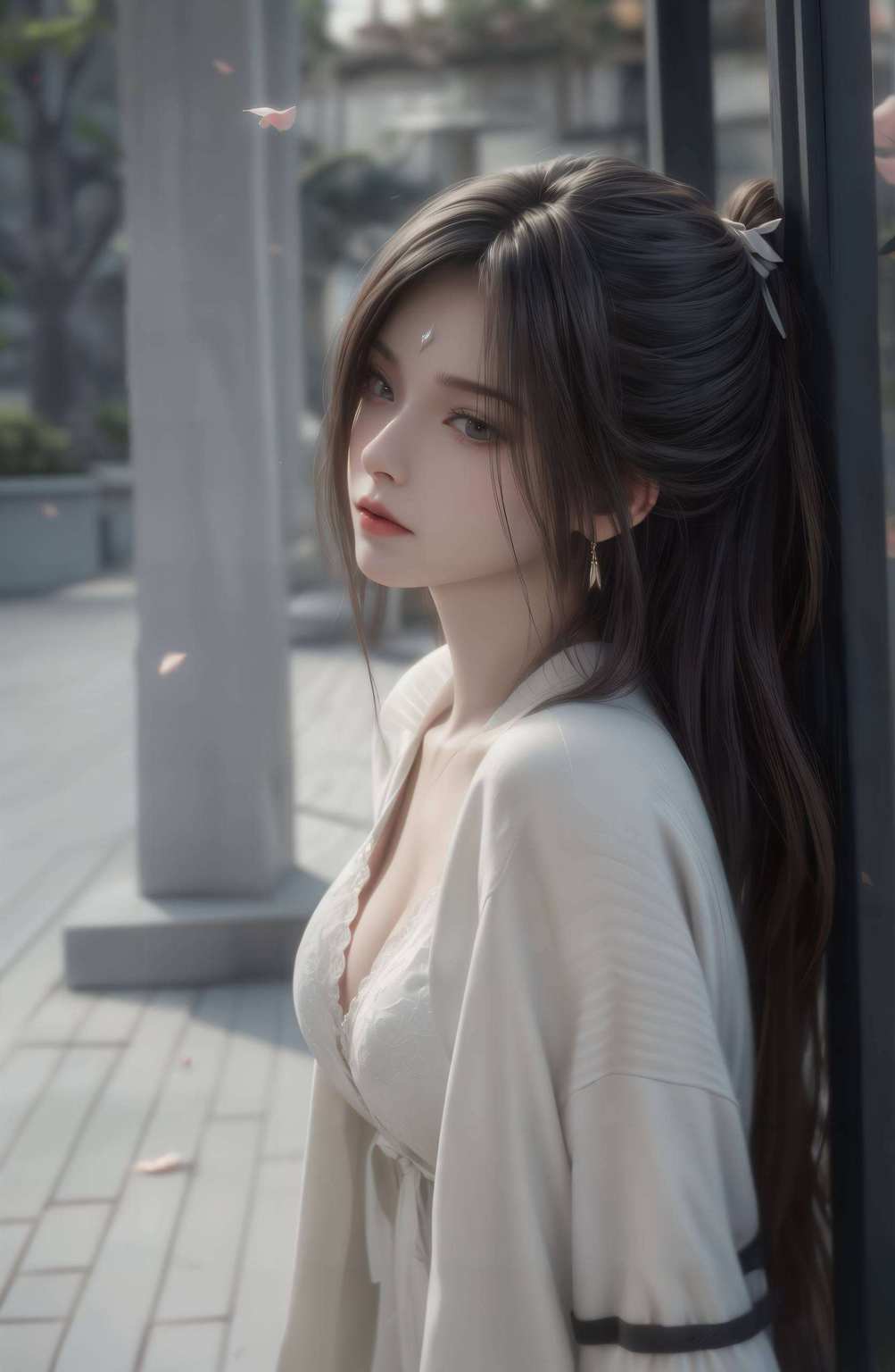 吾以文言绘之更显得我见犹怜