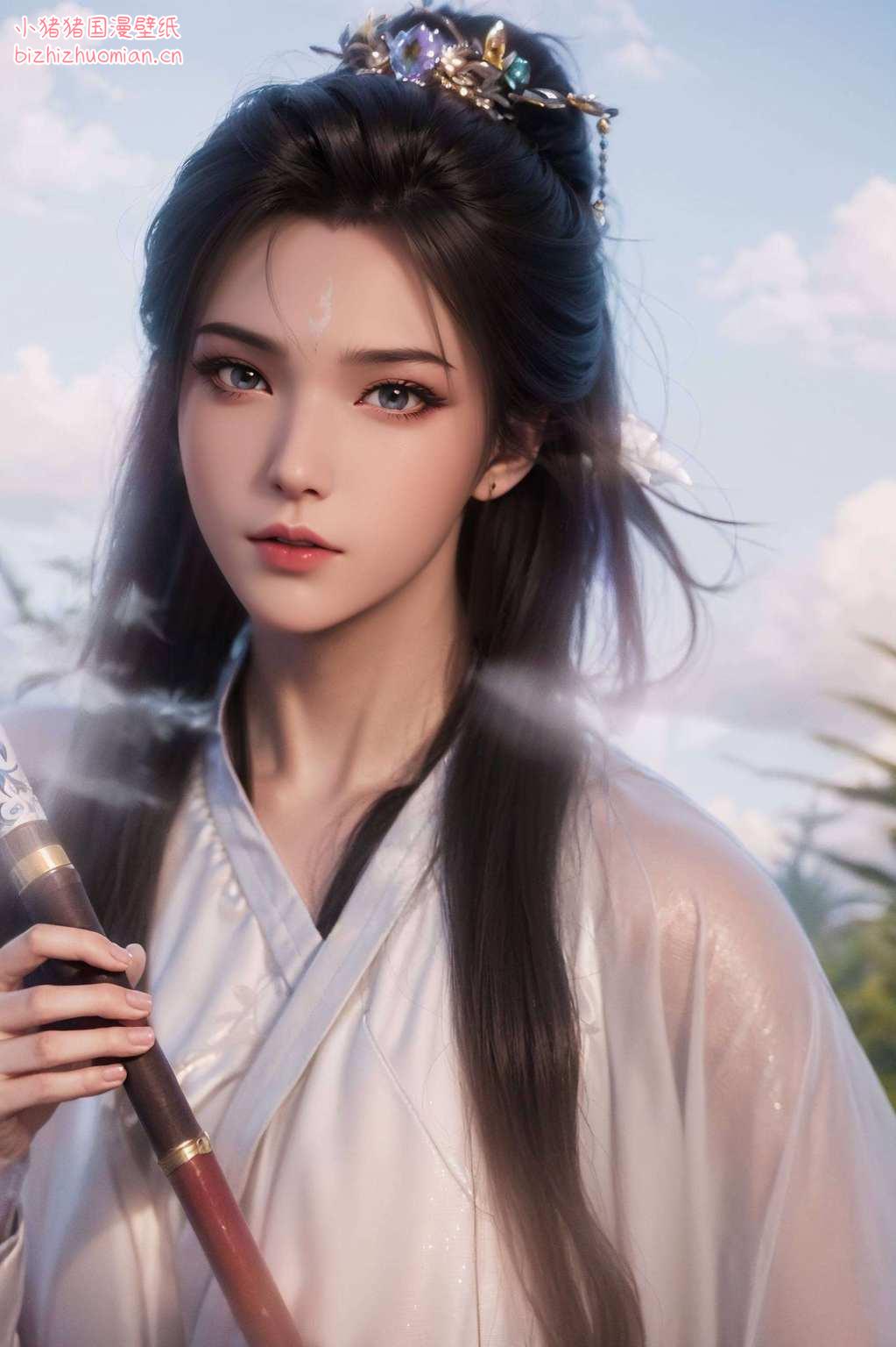 成为了无数粉丝心中的国漫壁纸宠儿那位飘逸如仙的《诛仙》女神