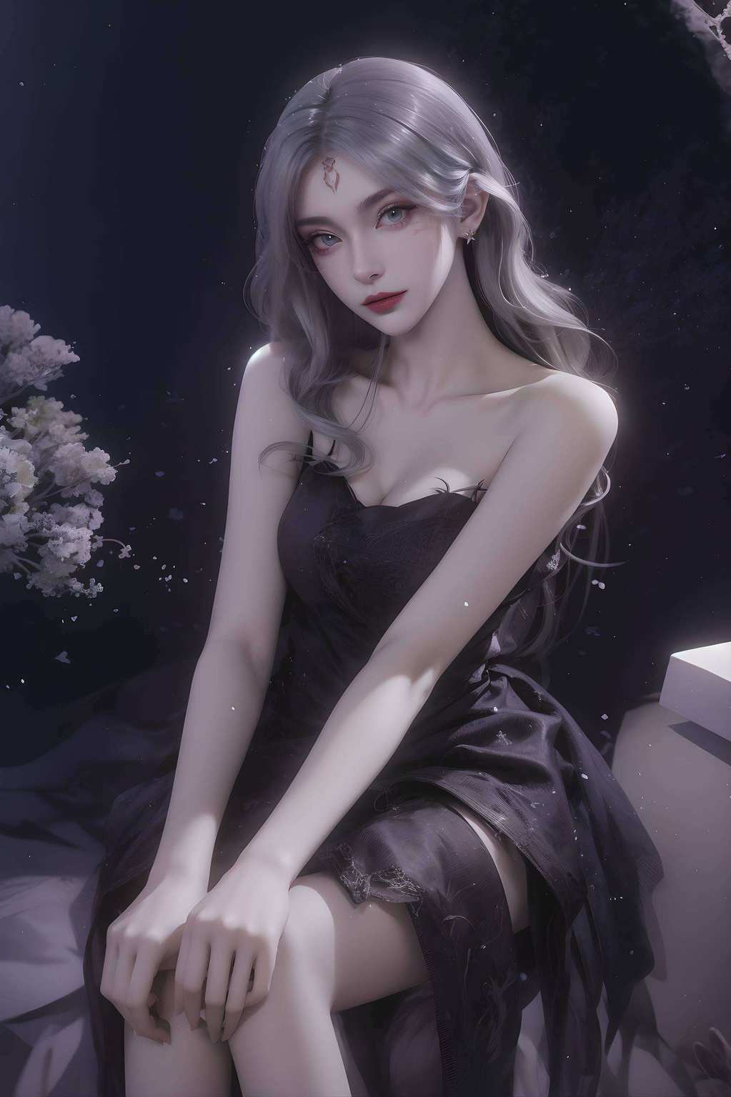 粉壁生辉小白壁纸映仙踪；诛仙画卷