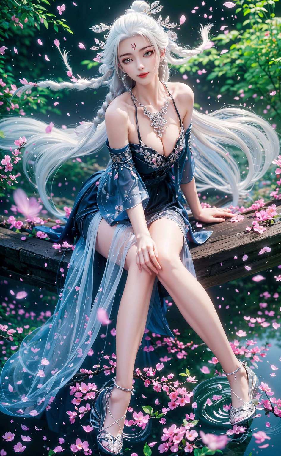 国漫美女笑靥娇粉色梦幻藏幽玄