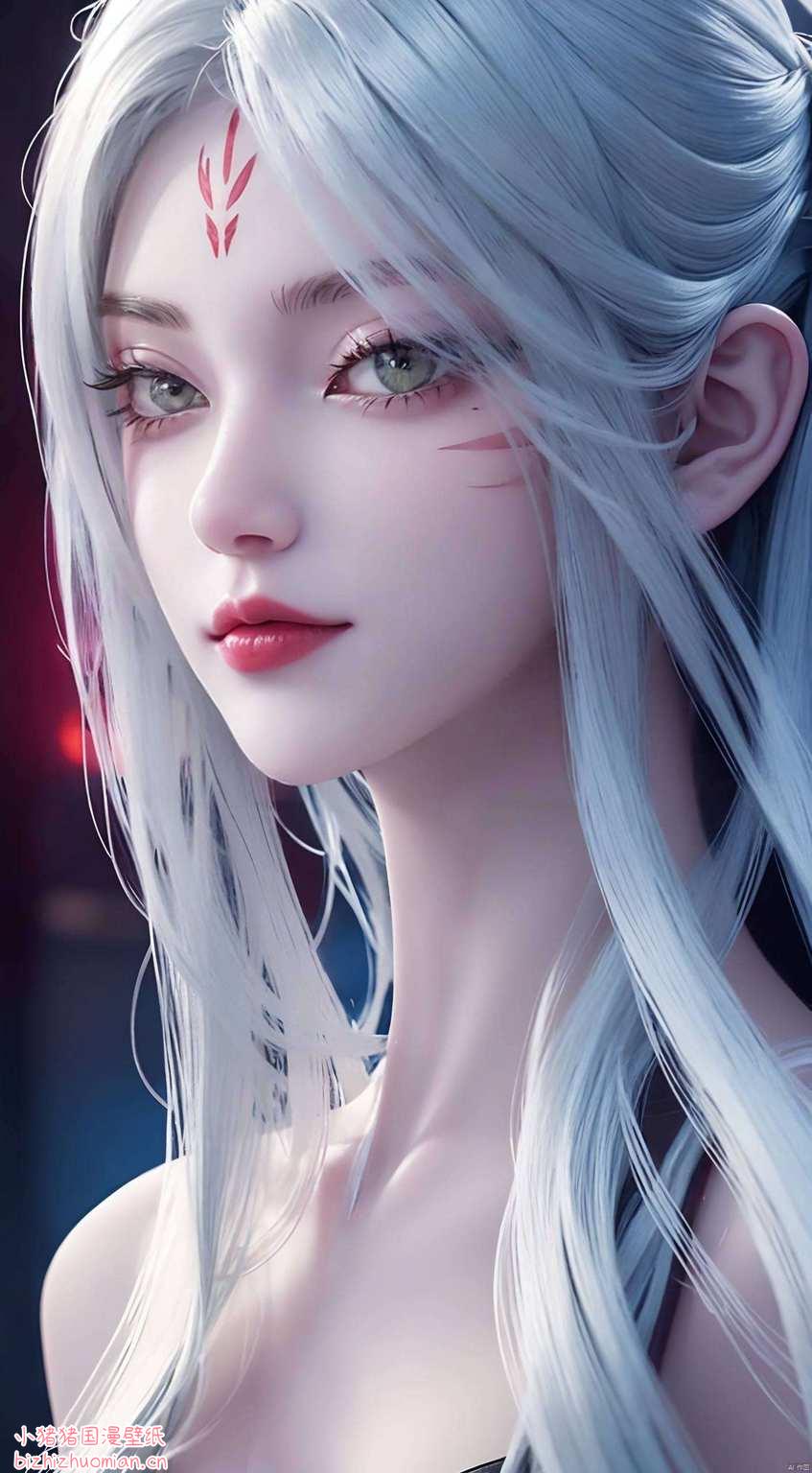 小白壁纸还带着一丝粉色梦幻的温柔