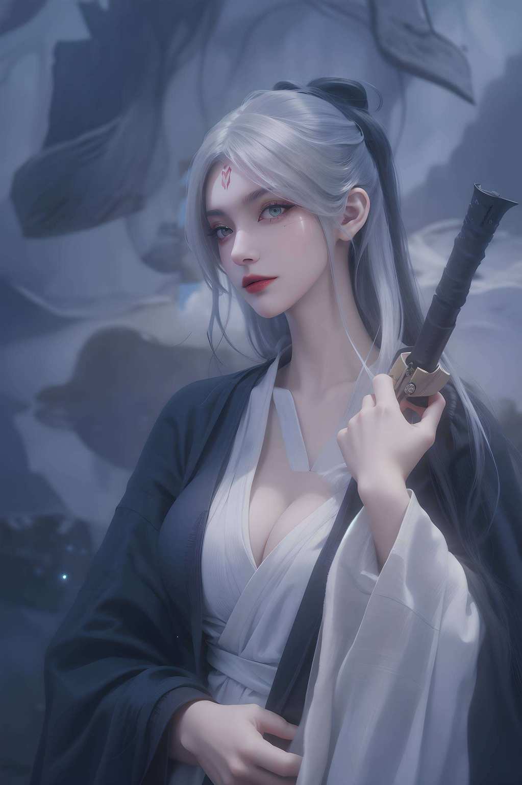 我们都能在这找到心仪的女神壁纸放在桌面上看一天都不会腻呢！动漫美女的魅力就是这么大