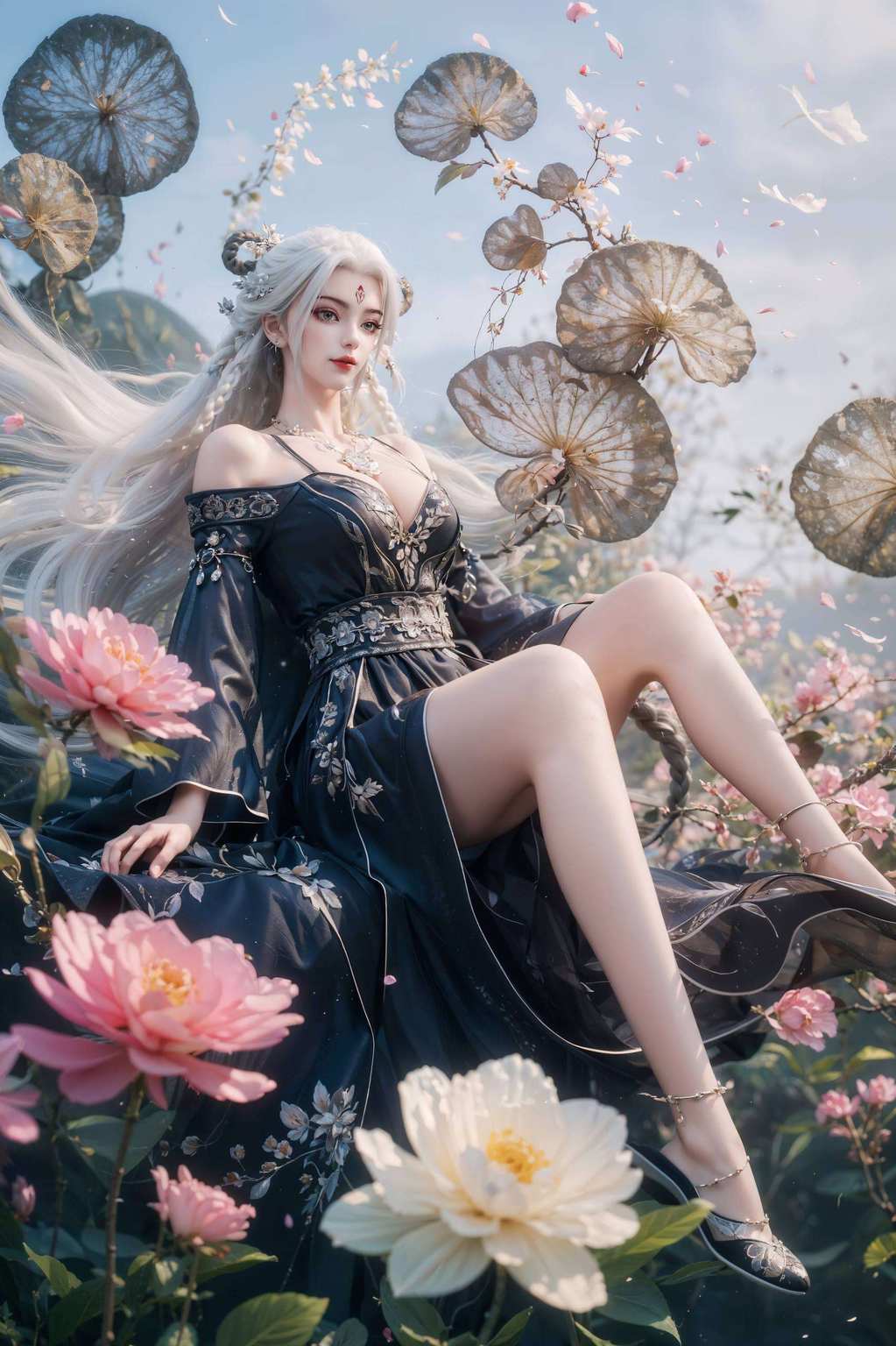 小白AI绘画壁纸更是把这份梦幻升级仿佛她的每一次眨眼都能让你的屏幕熠熠生辉