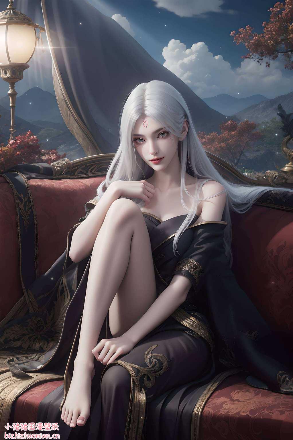 诛仙风华绘仙妆,国漫女神颜如画动漫美女秀色扬,玄幻世界情绵邈