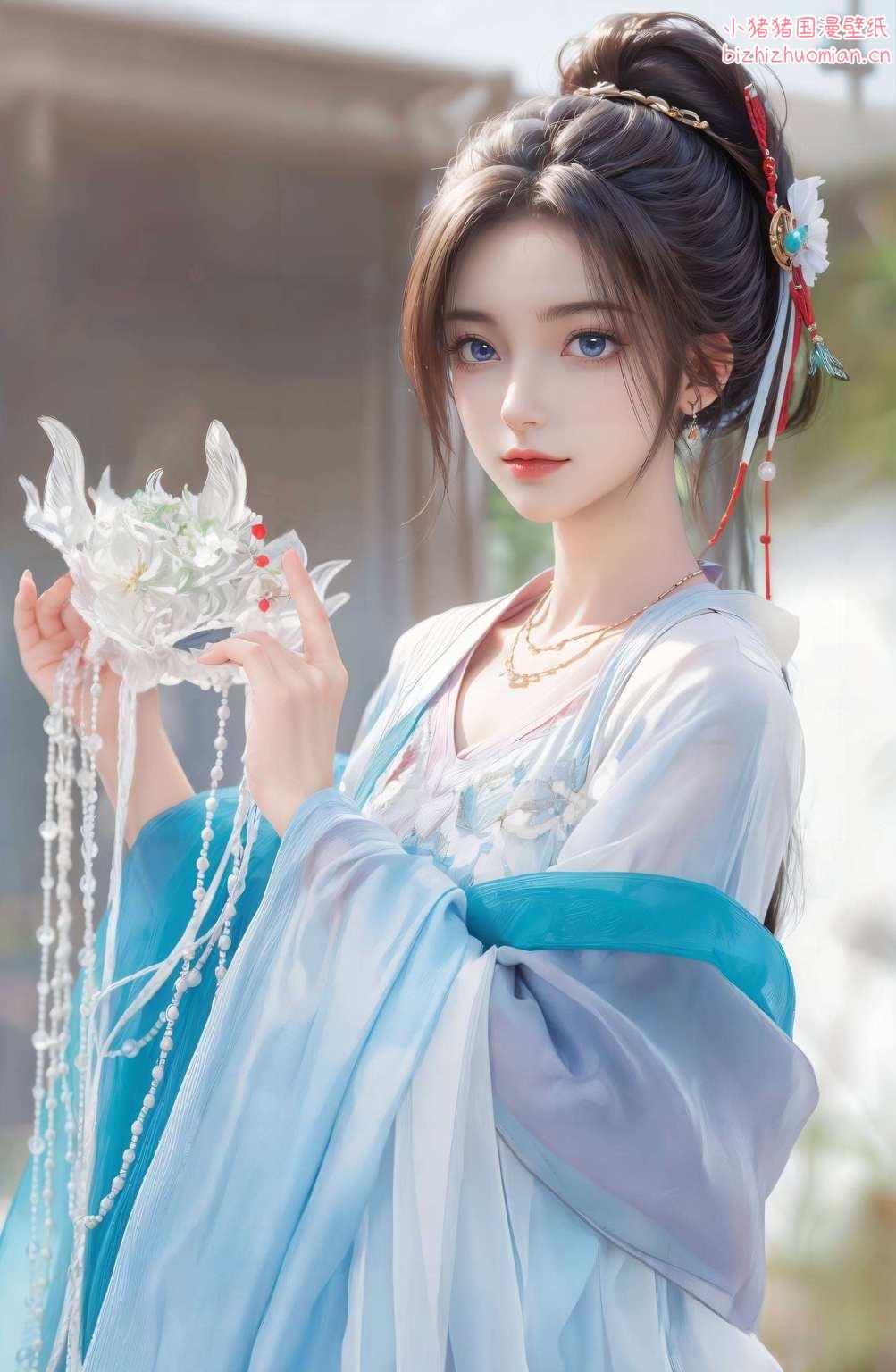 便让人感叹：这不仅是动漫中的女神不仅是诛仙世界中的一抹亮色