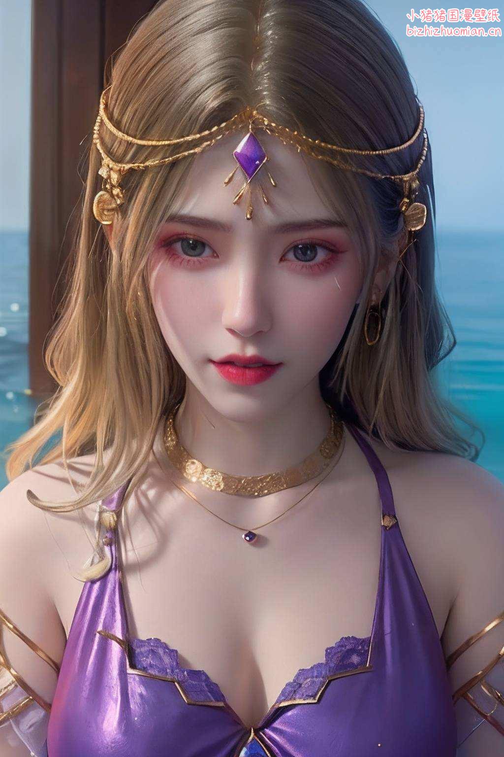 快来给你们的屏幕换新装啦！这回我给大家准备了超美的二次元壁纸大餐——紫川卡丹公主静态壁纸嘿